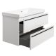 Тумба под раковину La Fenice Elba Bianco Twin FNC-01-ELB-B-100C-2 100 см