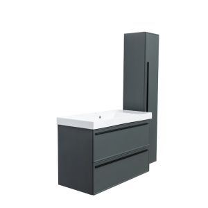 Тумба под раковину La Fenice Elba Grigio Twin FNC-01-ELB-G-100C-2 100 см