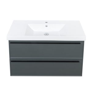 Тумба под раковину La Fenice Elba Grigio Twin FNC-01-ELB-G-100C-2 100 см