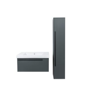 Шкаф-пенал La Fenice Elba Grigio FNC-05-ELB-G-30 30 см