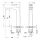 Смеситель для раковины Lemark Evitta  LM0509C