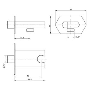 Шланговое подключение Lemark LM3985C