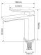 Смеситель для раковины Comforty хром FC071A-CCT