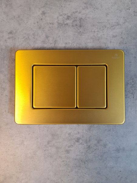Кнопка смыва AltroBagno Beni aggiuntivi PFP 003GQ золото матовое Кнопка смыва AltroBagno Beni aggiuntivi PFP 003GQ золото матовое