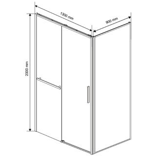 Душевой уголок Vincea Slim Soft 130x90 VSR-1SS9013CL профиль Хром стекло прозрачное Душевой уголок Vincea Slim Soft 130x90 VSR-1SS9013CL профиль Хром стекло прозрачное