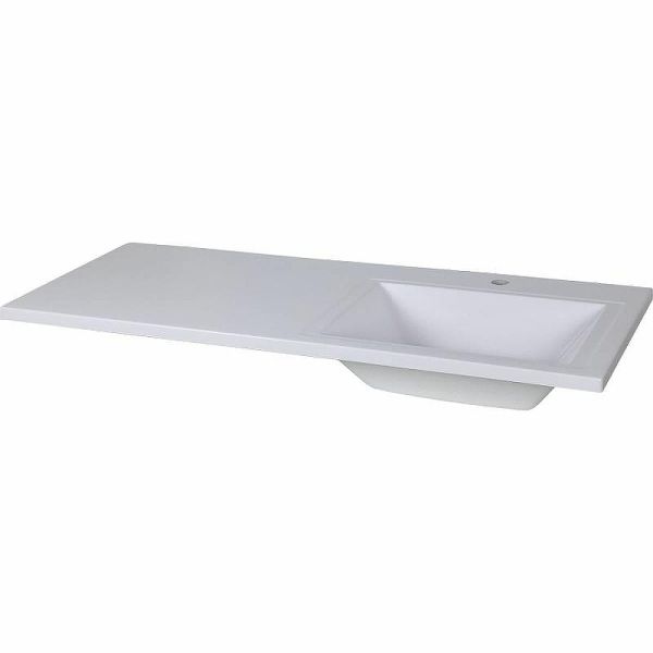 Напольная тумба под раковину Brevita Grafit УТ000015084 100 см Графит матовый