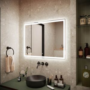 Зеркало с подсветкой Sancos City CI900 90см с сенсорным выключателем