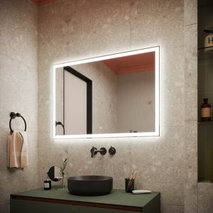 Зеркало с подсветкой Sancos City CI1000 100см с сенсорным выключателем