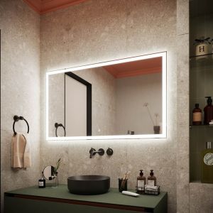 Зеркало с подсветкой Sancos City CI1200 120см с сенсорным выключателем