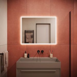 Зеркало с подсветкой Sancos Palace PA900 90см с сенсорным выключателем