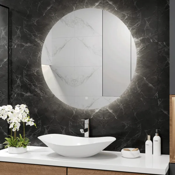 Зеркало Reflexion Hoop RF4311HO с LED подсветкой и сенсорным 80х80