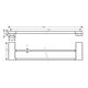 Полотенцедержатель Hansgrohe AddStoris 41747340