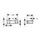 Крючок Hansgrohe AddStoris 41755340