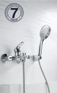 Смеситель для ванны и душа Rossinka RS45-30 хром