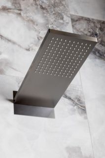 Верхний душ Boheme FUSION Gun Metal графит