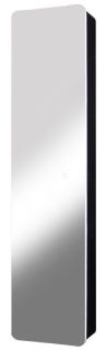 Зеркало-шкаф с подсветкой Art&Max Lecce 36см чёрный матовый AM-Lec-360-1560-1D-DS-F-Nero Зеркало-шкаф с подсветкой Art&Max Lecce 36см чёрный матовый AM-Lec-360-1560-1D-DS-F-Nero