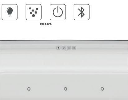 Акриловая ванна Riho Devotion Back2Wall Glossy Sparkle System Fall B096004005 180x80см с аэромассажем заполнение через перелив белый