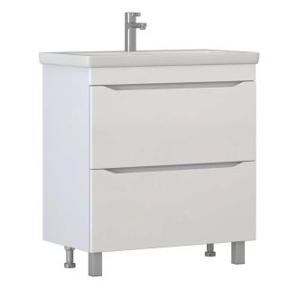 Тумба под раковину напольная Vigo Grani 203 80 см белый