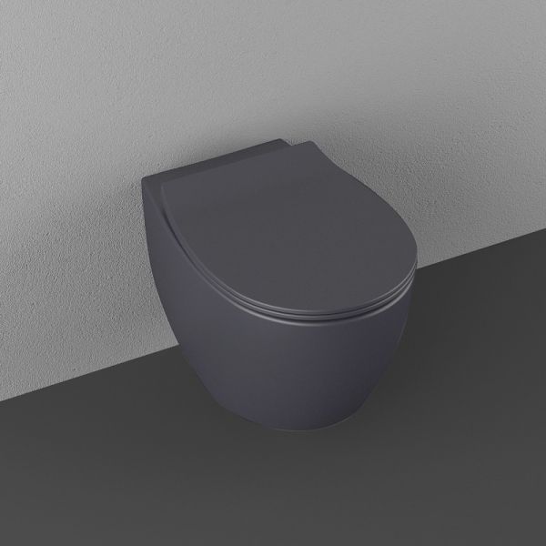 Подвесной унитаз Allen Brau Fantasy 4.11004.AN безободковый антрацит