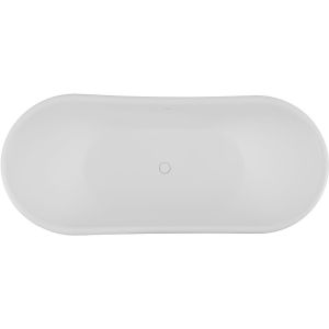 Ванна из искусственного камня Allen Brau Krion 170x75 2.35004.21 Белая матовая без гидромассажа
