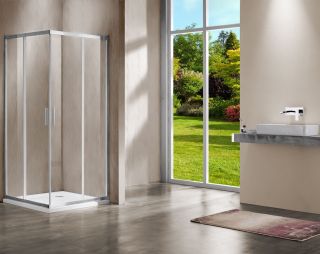 Душевой уголок Vincea Garda VSS-1G8011CL 110x80 см