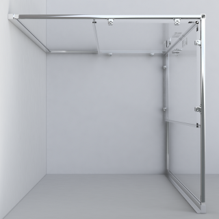 Душевой уголок Vincea Garda VSS-1G1112CL 120x110 см
