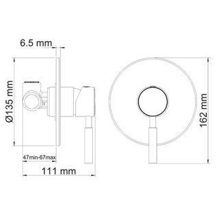 WasserKRAFT Wern 4251 Смеситель для душа WasserKRAFT Wern 4251 Смеситель для душа