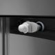 Душевой уголок AM.PM X-Joy Twin Slide 80х80 W88E-205-080BT64 профиль Черный матовый стекло прозрачное