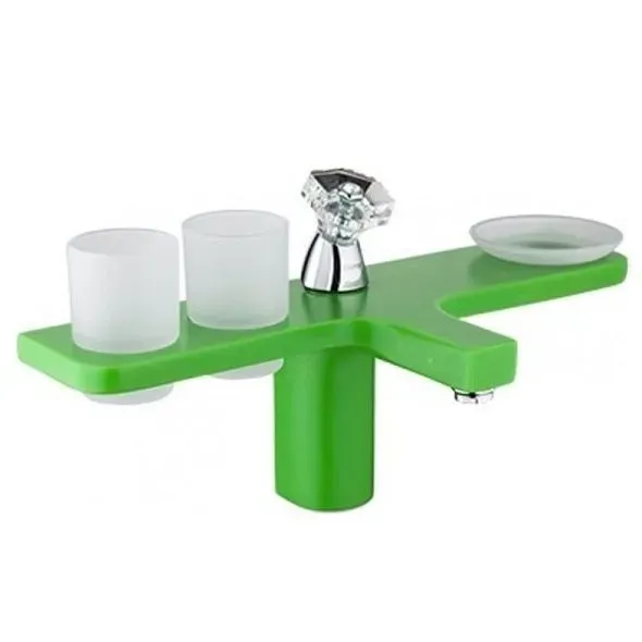 Смеситель для раковины Gappo G1096-9 зелёный