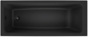 Акриловая ванна Am.Pm Gem W90A-170-070B-A 170x70см чёрный матовый