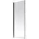 Боковая панель Veconi KP-13, 1100х1950 , хром, стекло прозрачное Боковая панель Veconi KP-13, 1100х1950 , хром, стекло прозрачное