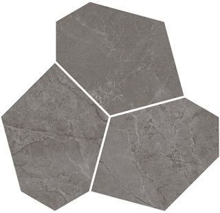 Плитка Kerama Marazzi KMD2HID024BR Декор Марсель наборный коричневый глянцевый обрезной 26,5x25,5x0,9