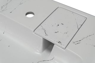 Раковина над стиральной машиной Stella Polar Солярис SP-00001405 60см белый мрамор Раковина над стиральной машиной Stella Polar Солярис SP-00001405 60см белый мрамор