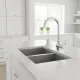 Смеситель для кухни Fashun A4068 хром