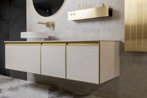 Раковина накладная Armadi Art Sole Corian 801-R-MW 40 см белый матовый