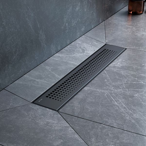 Душевой лоток AM.PM PrimeFlow 40 W02SC-P11-040-01BM с Черной матовой решеткой Cut Gradient