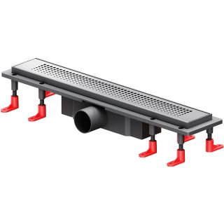 Душевой лоток AM.PM PrimeFlow 50 W02SC-P11-050-01SB с решеткой Хром матовый Cut Gradient Душевой лоток AM.PM PrimeFlow 50 W02SC-P11-050-01SB с решеткой Хром матовый Cut Gradient