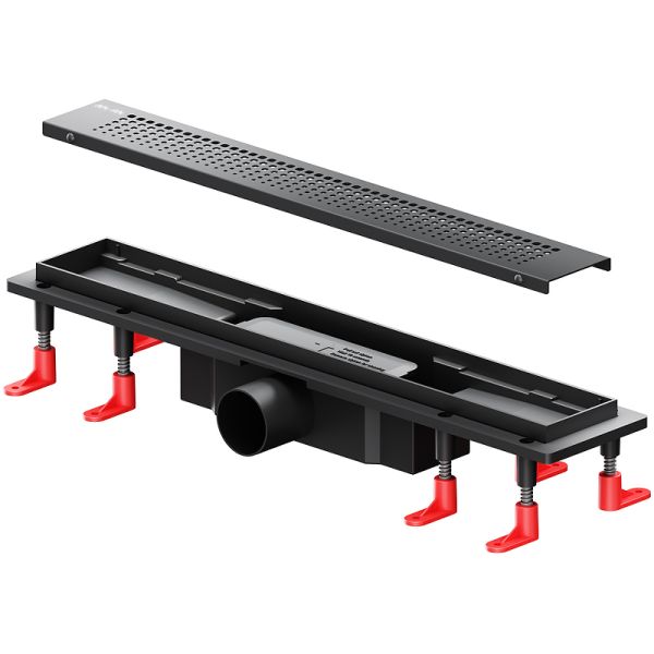 Душевой лоток AM.PM PrimeFlow 50 W02SC-P11-050-01BM с Черной матовой решеткой Cut Gradient Душевой лоток AM.PM PrimeFlow 50 W02SC-P11-050-01BM с Черной матовой решеткой Cut Gradient