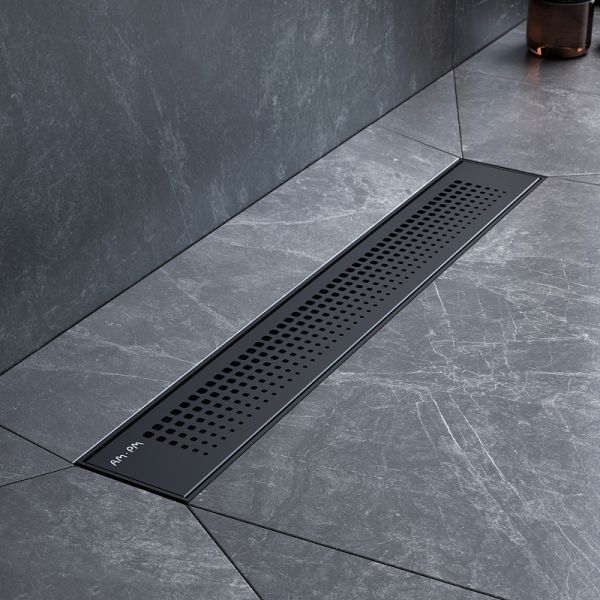 Душевой лоток AM.PM PrimeFlow 50 W02SC-P11-050-01BM с Черной матовой решеткой Cut Gradient Душевой лоток AM.PM PrimeFlow 50 W02SC-P11-050-01BM с Черной матовой решеткой Cut Gradient