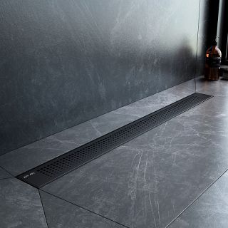 Душевой лоток AM.PM PrimeFlow 80 W02SC-P11-080-01BM с Черной матовой решеткой Cut Gradient Душевой лоток AM.PM PrimeFlow 80 W02SC-P11-080-01BM с Черной матовой решеткой Cut Gradient