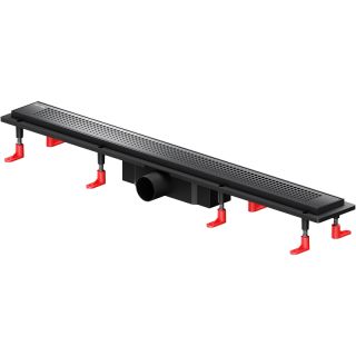 Душевой лоток AM.PM PrimeFlow 80 W02SC-P11-080-01BM с Черной матовой решеткой Cut Gradient Душевой лоток AM.PM PrimeFlow 80 W02SC-P11-080-01BM с Черной матовой решеткой Cut Gradient