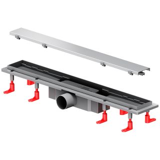 Душевой лоток AM.PM PrimeFlow 60 W02SC-U11-060-04SB с решеткой Хром матовый / под плитку Tile Душевой лоток AM.PM PrimeFlow 60 W02SC-U11-060-04SB с решеткой Хром матовый / под плитку Tile