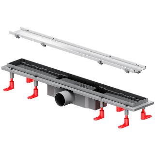 Душевой лоток AM.PM PrimeFlow 60 W02SC-U11-060-04SB с решеткой Хром матовый / под плитку Tile Душевой лоток AM.PM PrimeFlow 60 W02SC-U11-060-04SB с решеткой Хром матовый / под плитку Tile
