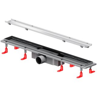 Душевой лоток AM.PM PrimeFlow 70 W02SC-U11-070-04SB с решеткой Хром матовый / под плитку Tile Душевой лоток AM.PM PrimeFlow 70 W02SC-U11-070-04SB с решеткой Хром матовый / под плитку Tile