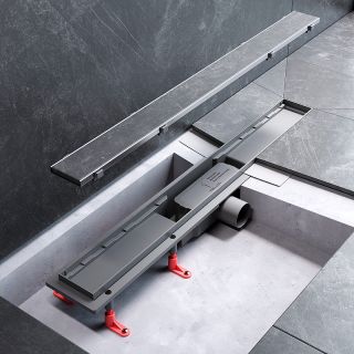 Душевой лоток AM.PM PrimeFlow 70 W02SC-U11-070-04SB с решеткой Хром матовый / под плитку Tile Душевой лоток AM.PM PrimeFlow 70 W02SC-U11-070-04SB с решеткой Хром матовый / под плитку Tile