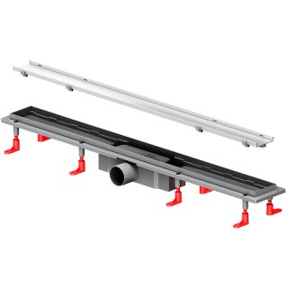 Душевой лоток AM.PM PrimeFlow 80 W02SC-U11-080-04SB с решеткой Хром матовый / под плитку Tile Душевой лоток AM.PM PrimeFlow 80 W02SC-U11-080-04SB с решеткой Хром матовый / под плитку Tile