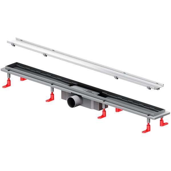 Душевой лоток AM.PM PrimeFlow 90 W02SC-U11-090-04SB с решеткой Хром матовый / под плитку Tile Душевой лоток AM.PM PrimeFlow 90 W02SC-U11-090-04SB с решеткой Хром матовый / под плитку Tile