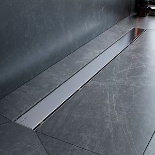 Душевой лоток AM.PM PrimeFlow 90 W02SC-U11-090-04SB с решеткой Хром матовый / под плитку Tile Душевой лоток AM.PM PrimeFlow 90 W02SC-U11-090-04SB с решеткой Хром матовый / под плитку Tile