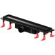 Душевой лоток AM.PM PrimeFlow 50 W02SC-U11-050-04BM с Черной матовой решеткой / под плитку Tile Душевой лоток AM.PM PrimeFlow 50 W02SC-U11-050-04BM с Черной матовой решеткой / под плитку Tile
