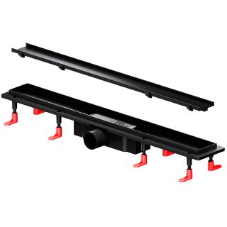 Душевой лоток AM.PM PrimeFlow 70 W02SC-U11-070-04BM с Черной матовой решеткой / под плитку Tile Душевой лоток AM.PM PrimeFlow 70 W02SC-U11-070-04BM с Черной матовой решеткой / под плитку Tile